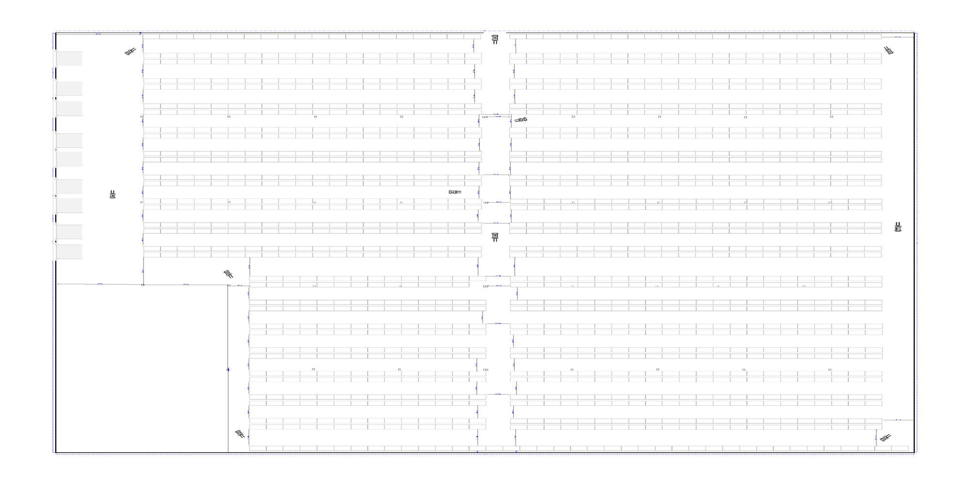 CAD warehouse design drawings