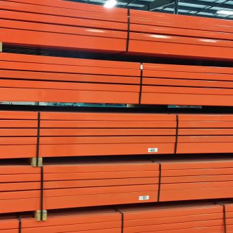 used teardrop pallet rack beams