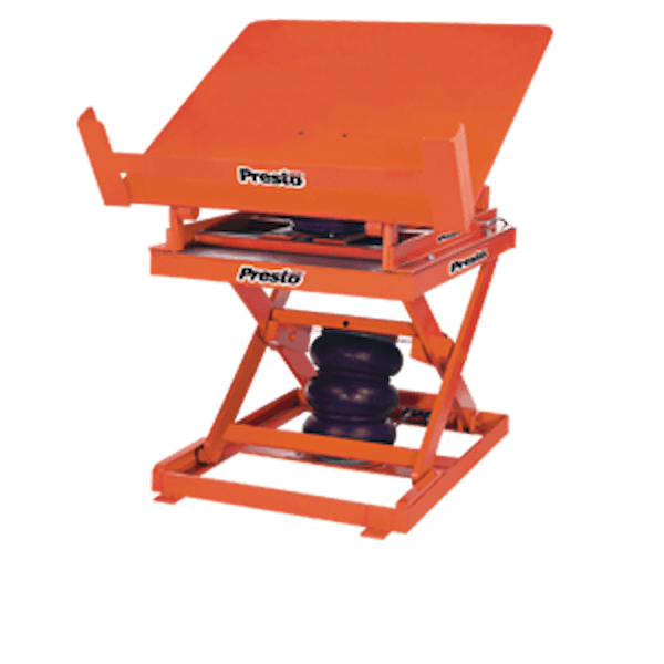 Presto Lifts Pneumatic Lift & Tilt Scissor Lift Table AXT404856 AXT40