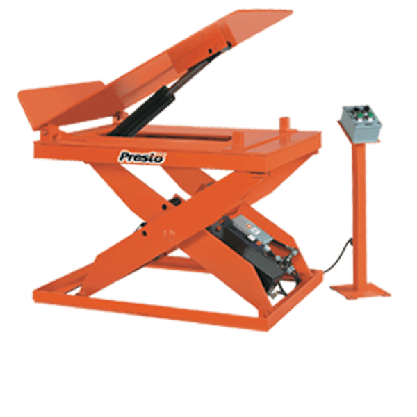Presto Lifts Hydraulic Scissor Lift & Tilt Table XLT3640 XLT Series 4000 Lbs. Capacity T.P