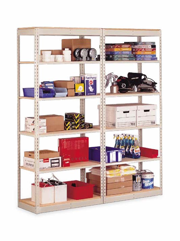 Penco Products Single Rivet 8 Shelf Add On Unit 24 D X 48 W 84 H Penco Products Single Rivet 8 Shelf Add On Unit 24 D X 48 W