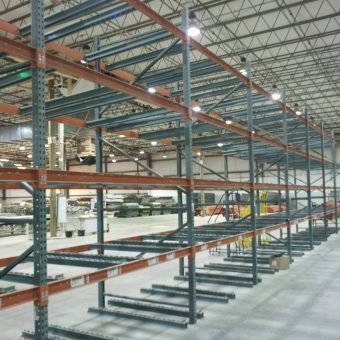 pallet flow rack system