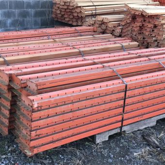 Roll Formed Pallet Rack Beam With Structural End Plate
