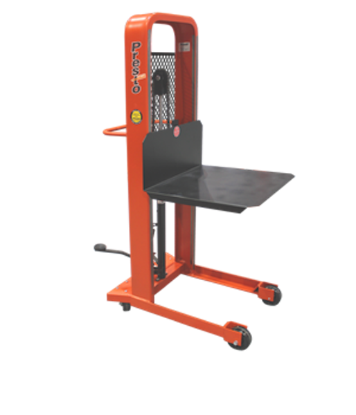 Presto Lifts Manual Lift Stacker M352 M300 Series Platform (32"W x 30"L