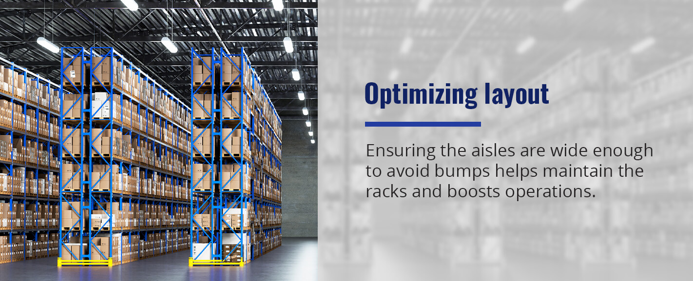 Optimizing your pallet rack layout