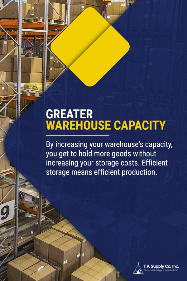 Greater Warehouse Capacity