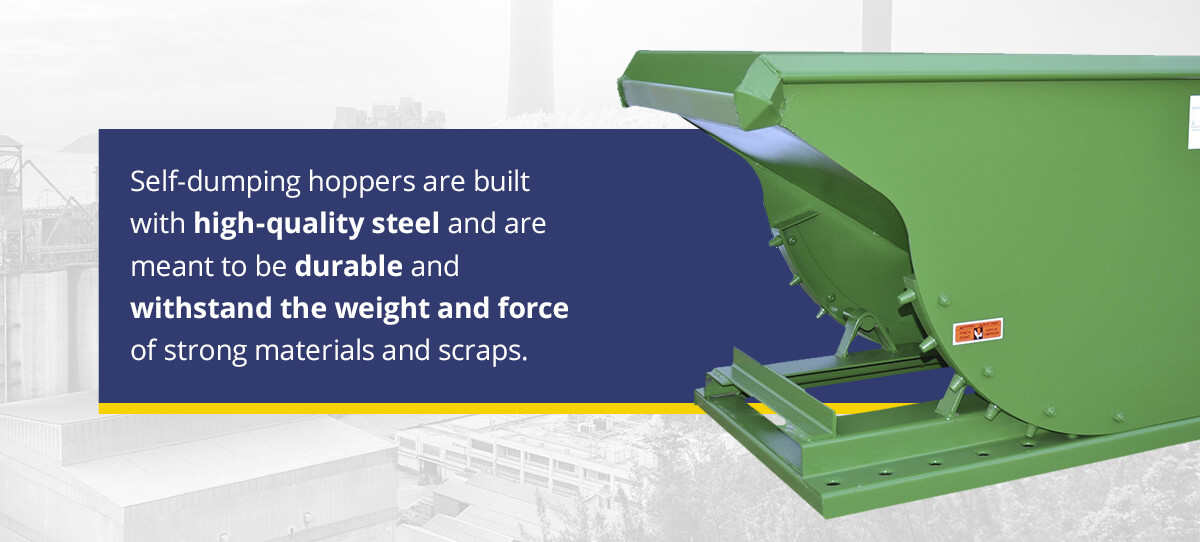 how self-dumping hoppers are built